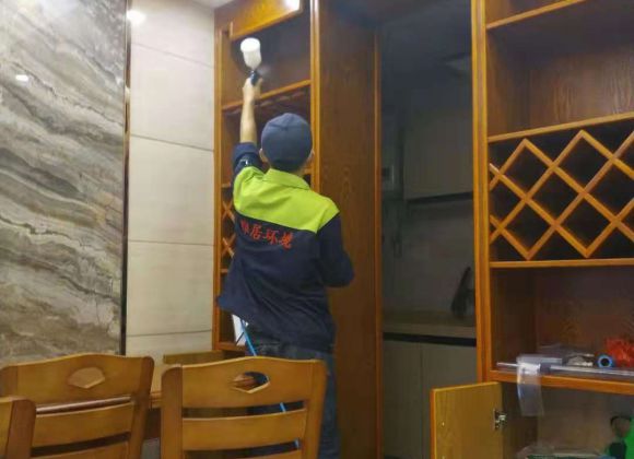 南寧市聯發君瀾小區除甲醛施工案例