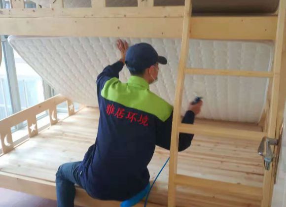 南寧市霖峰一號小區除甲醛施工案例