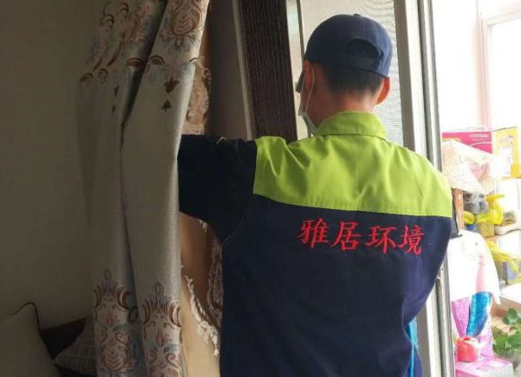 南寧市鑫金怡園小區除甲醛施工案例