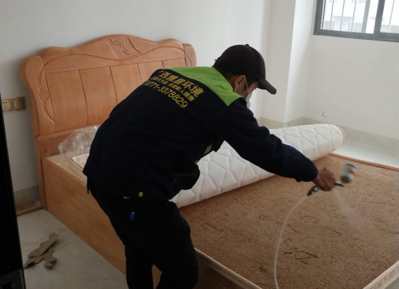 南寧江南區南鄉路鳳凰江彎廣場C棟除甲醛施工案例
